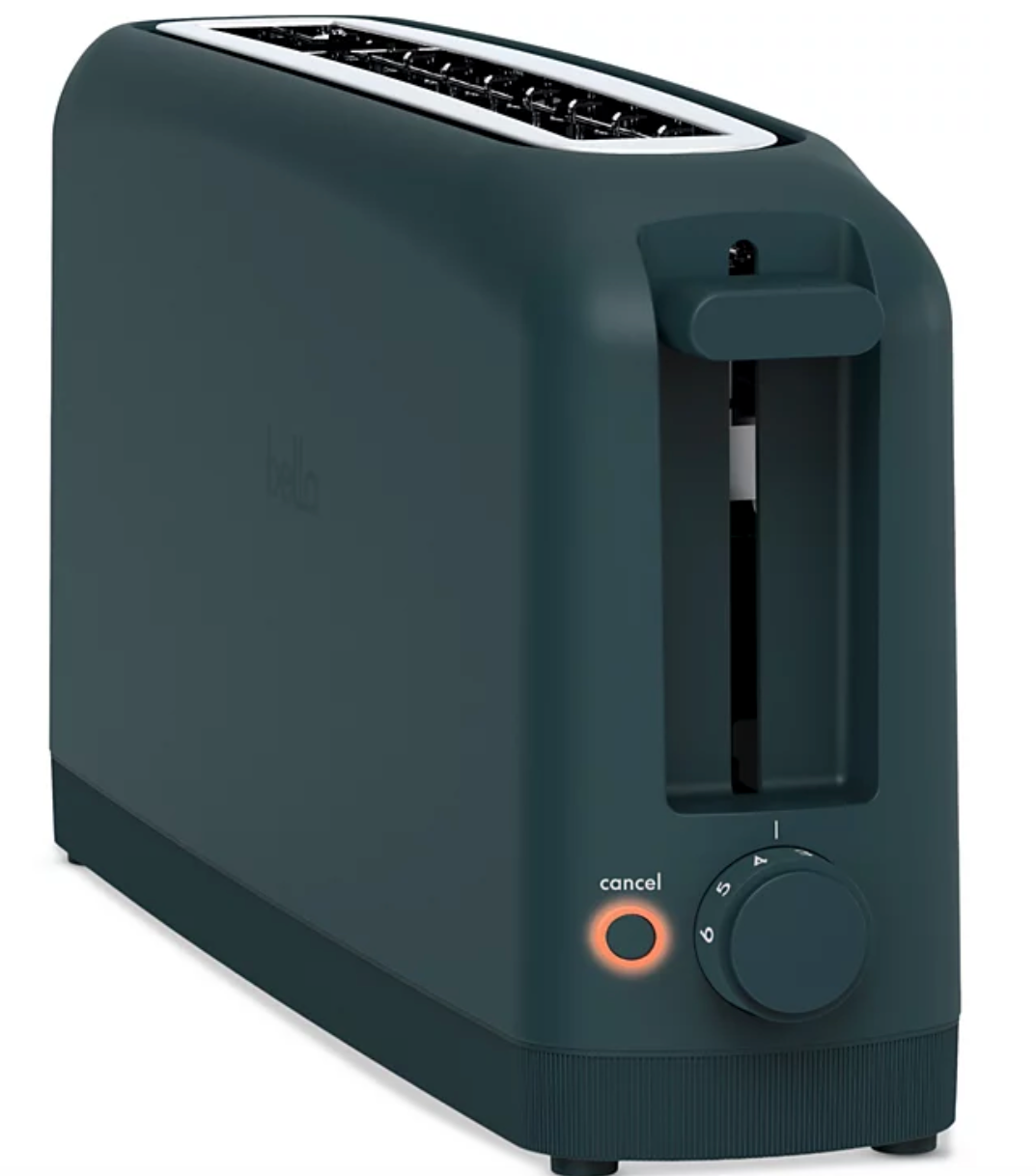 Bella 2-Slice Toaster with Wide Slots & 6 Shade Settings