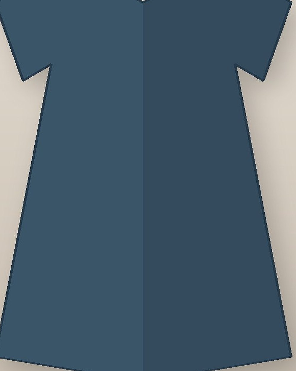 Cotton dress, detail